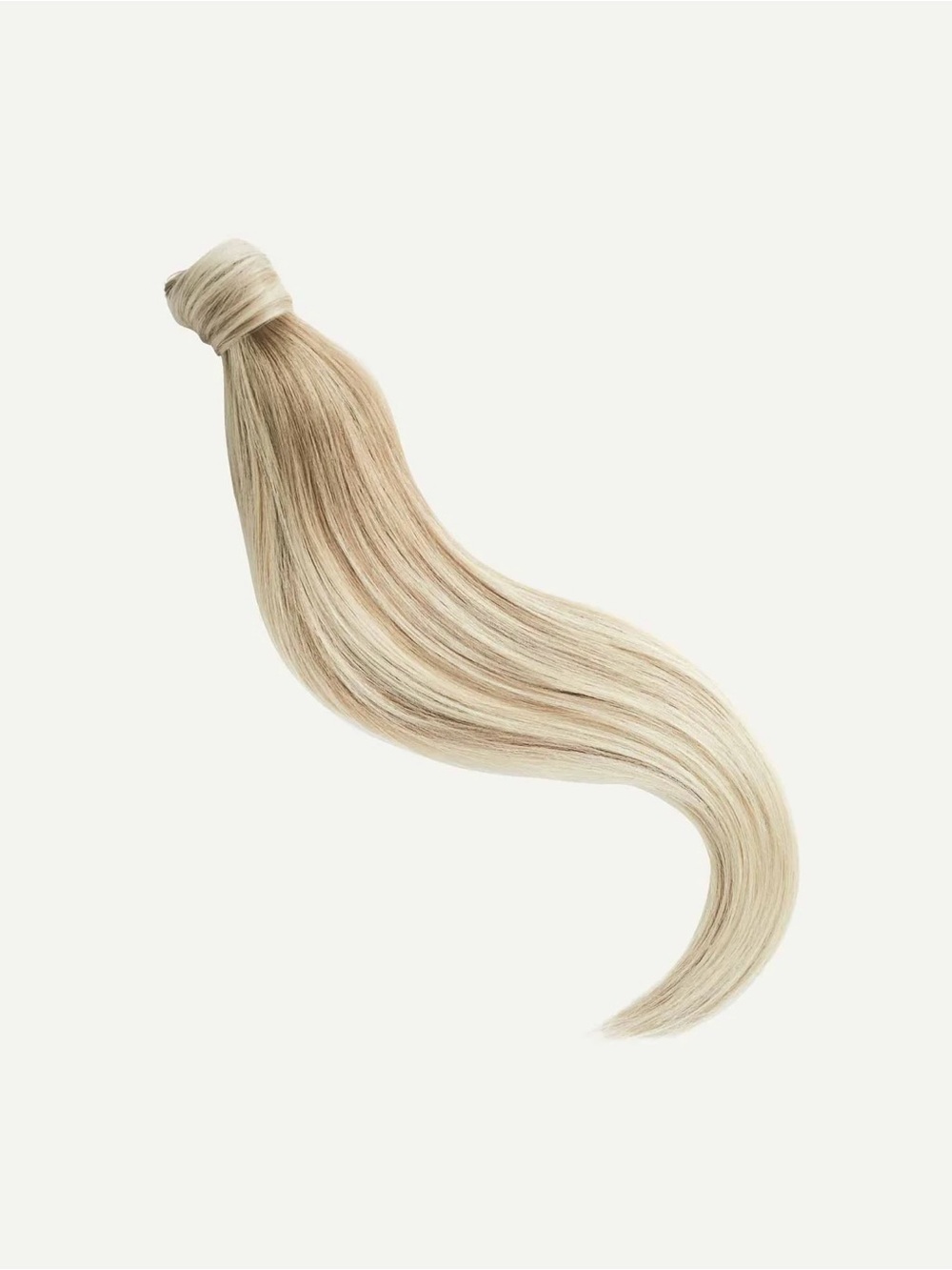 Luxy 16 inch Blonde Balayage Ponytail Clip In Extension